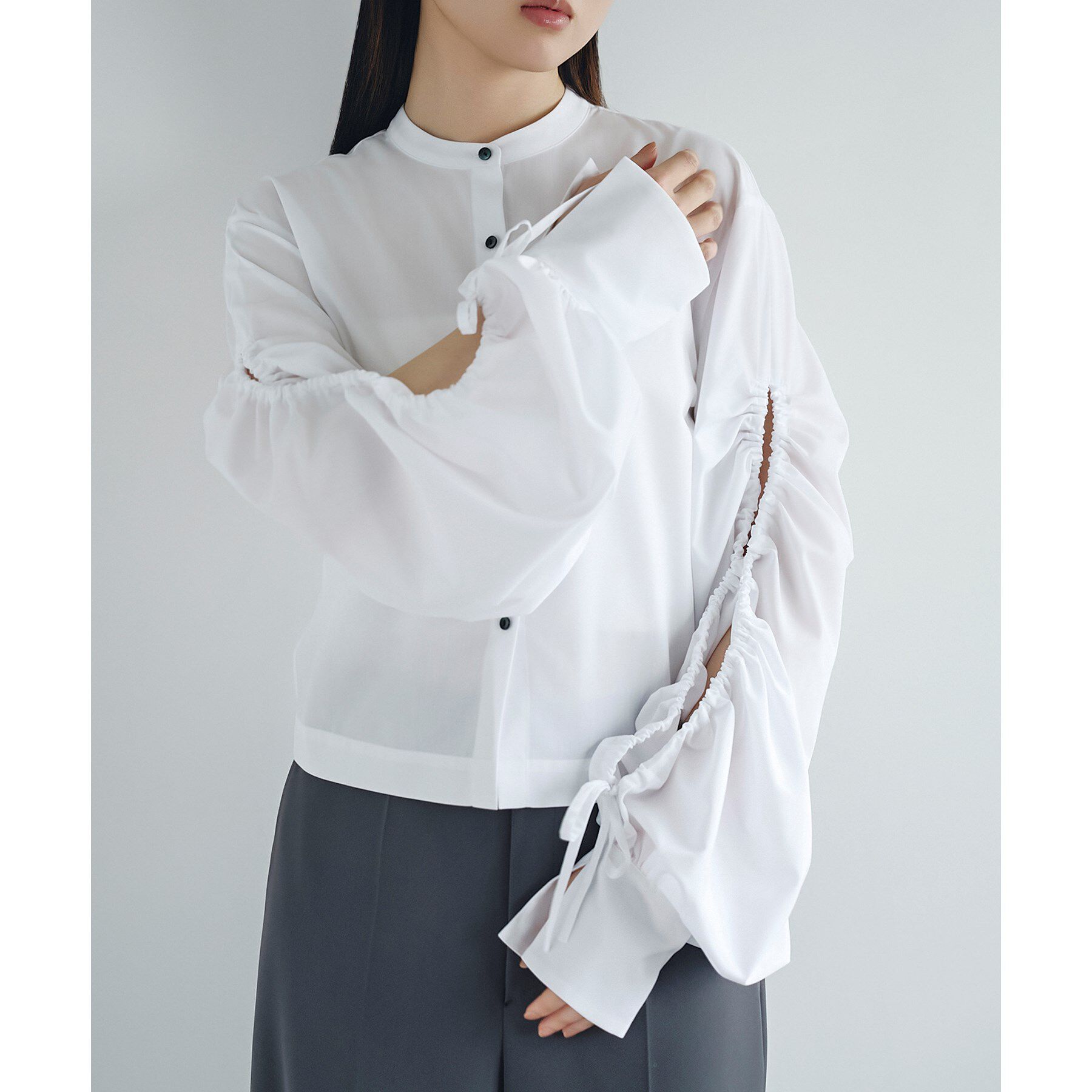 CODE A「playful puffs blouse」|シャツ・ブラウス|