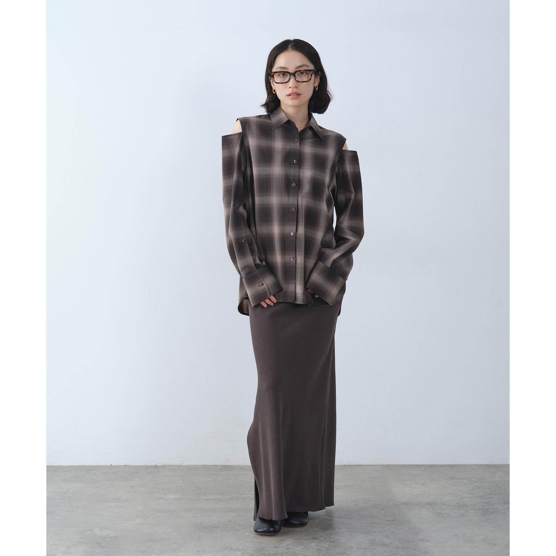 CODE A「easy－fit long skirt」|スカート|