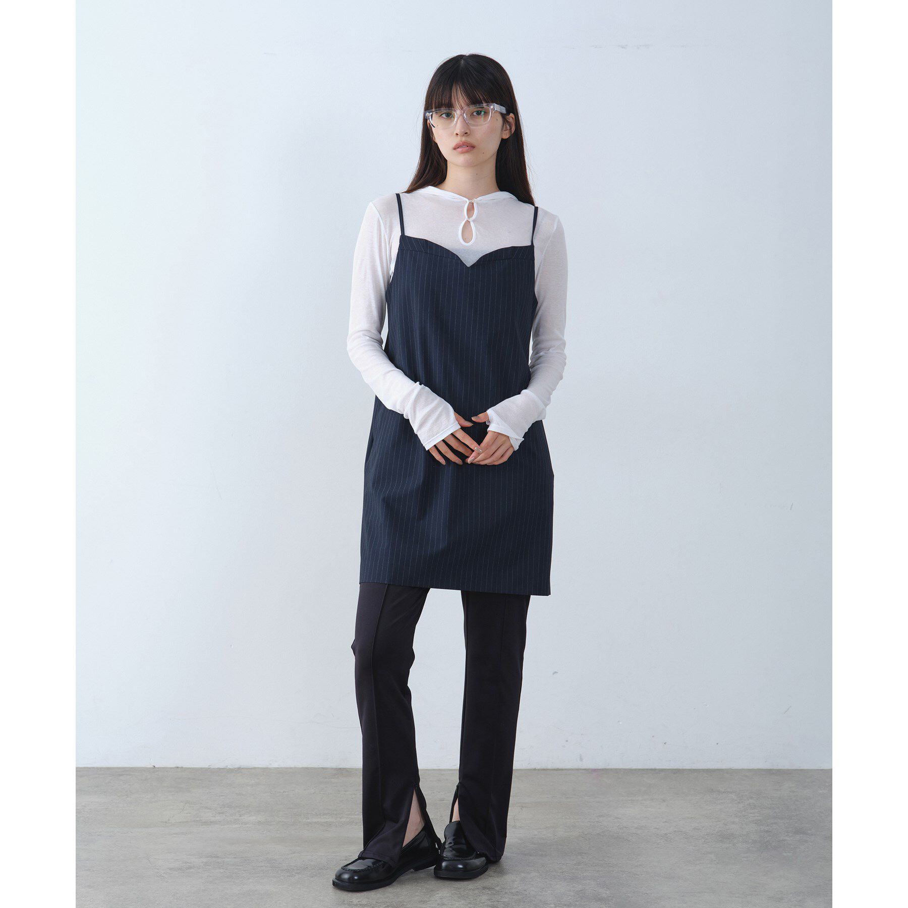 CODE A「tailored mood mini dress」|ワンピース|