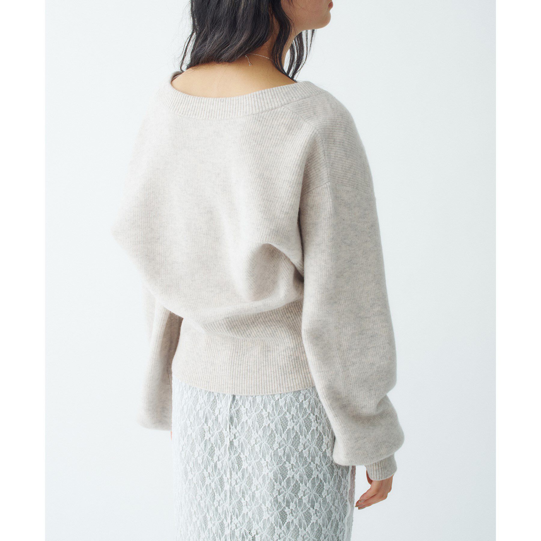 CODE A「zip form cardigan」|カーディガン|