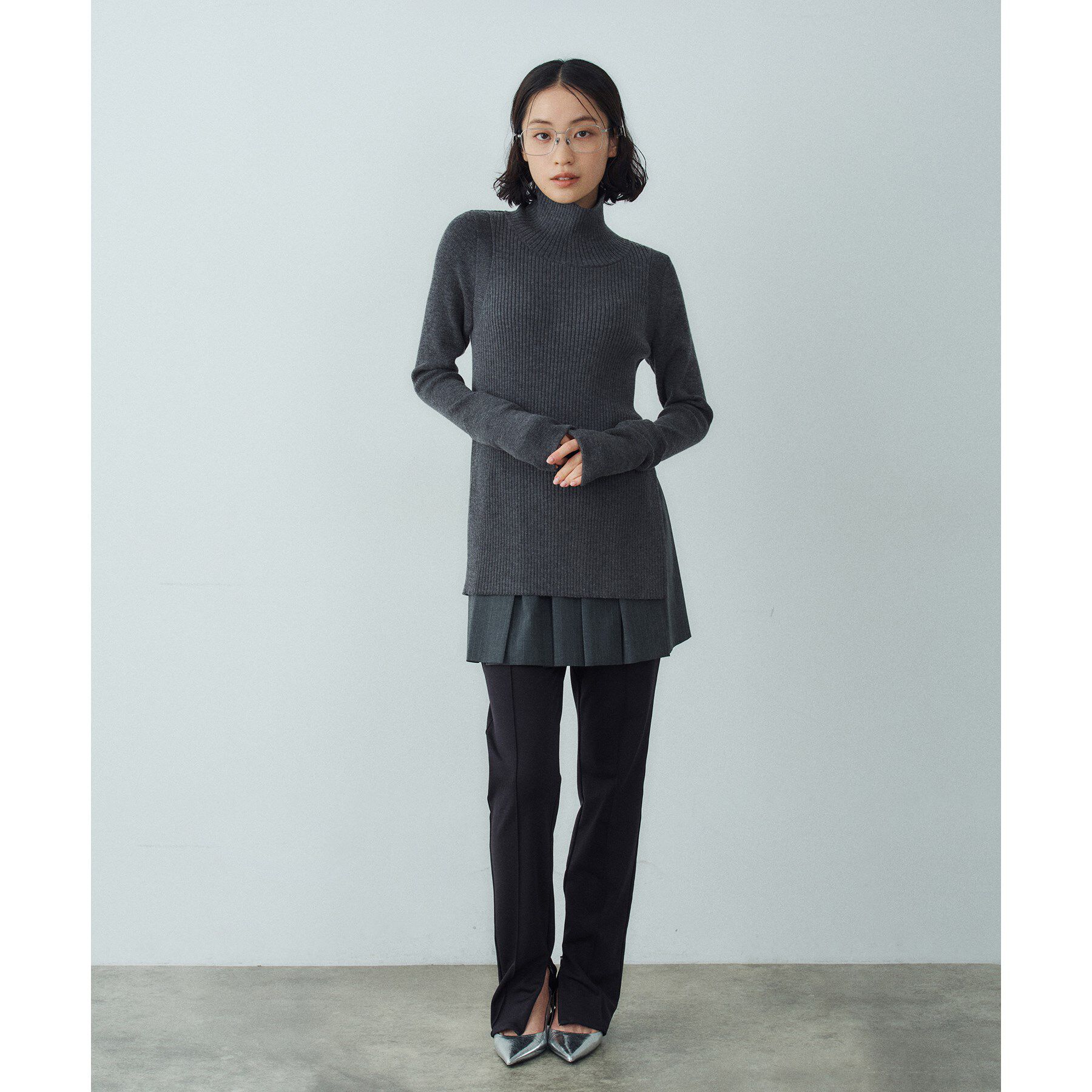 CODE A「modern turtleneck knit」|ニット・セーター|