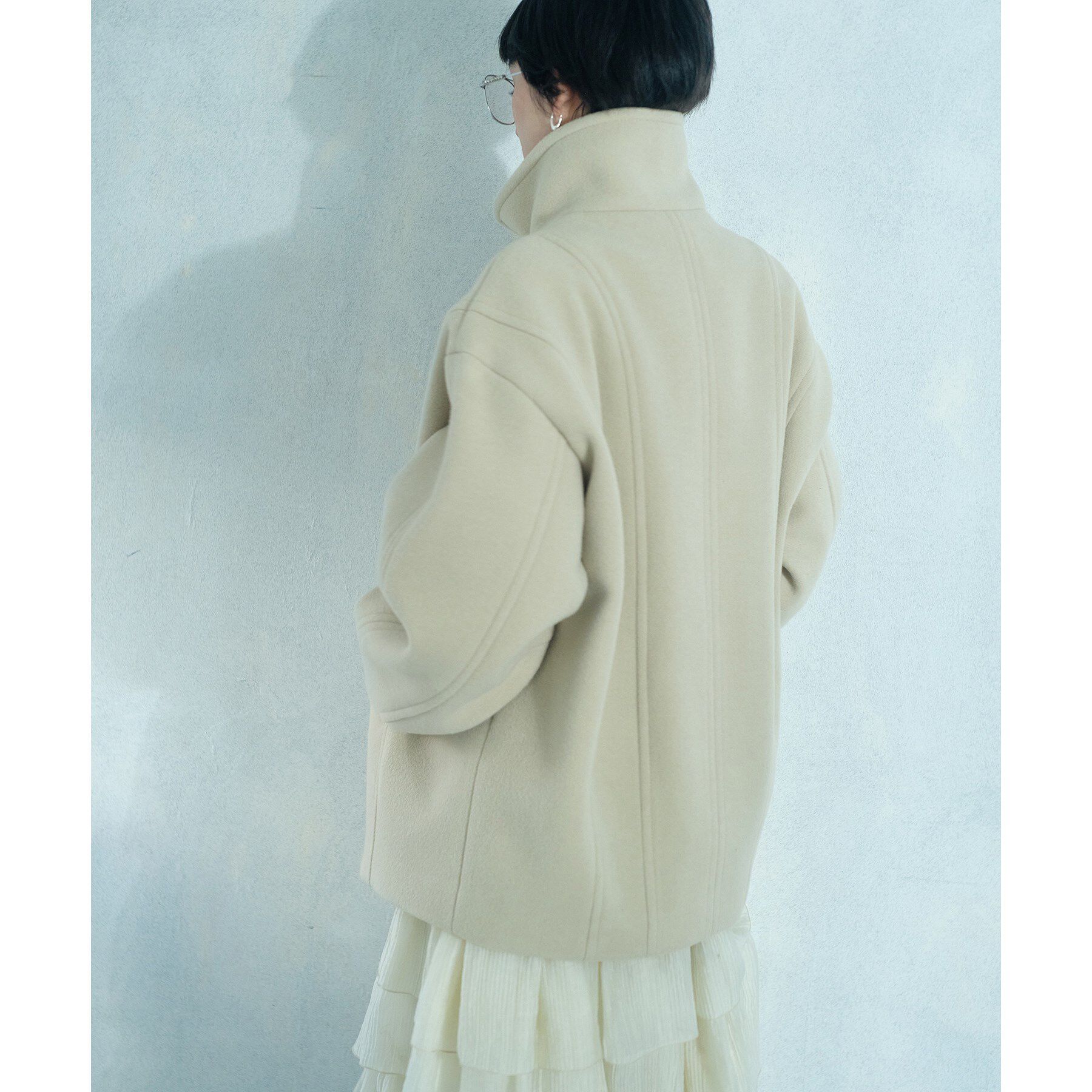 CODE A「wool volume short coat」|その他|