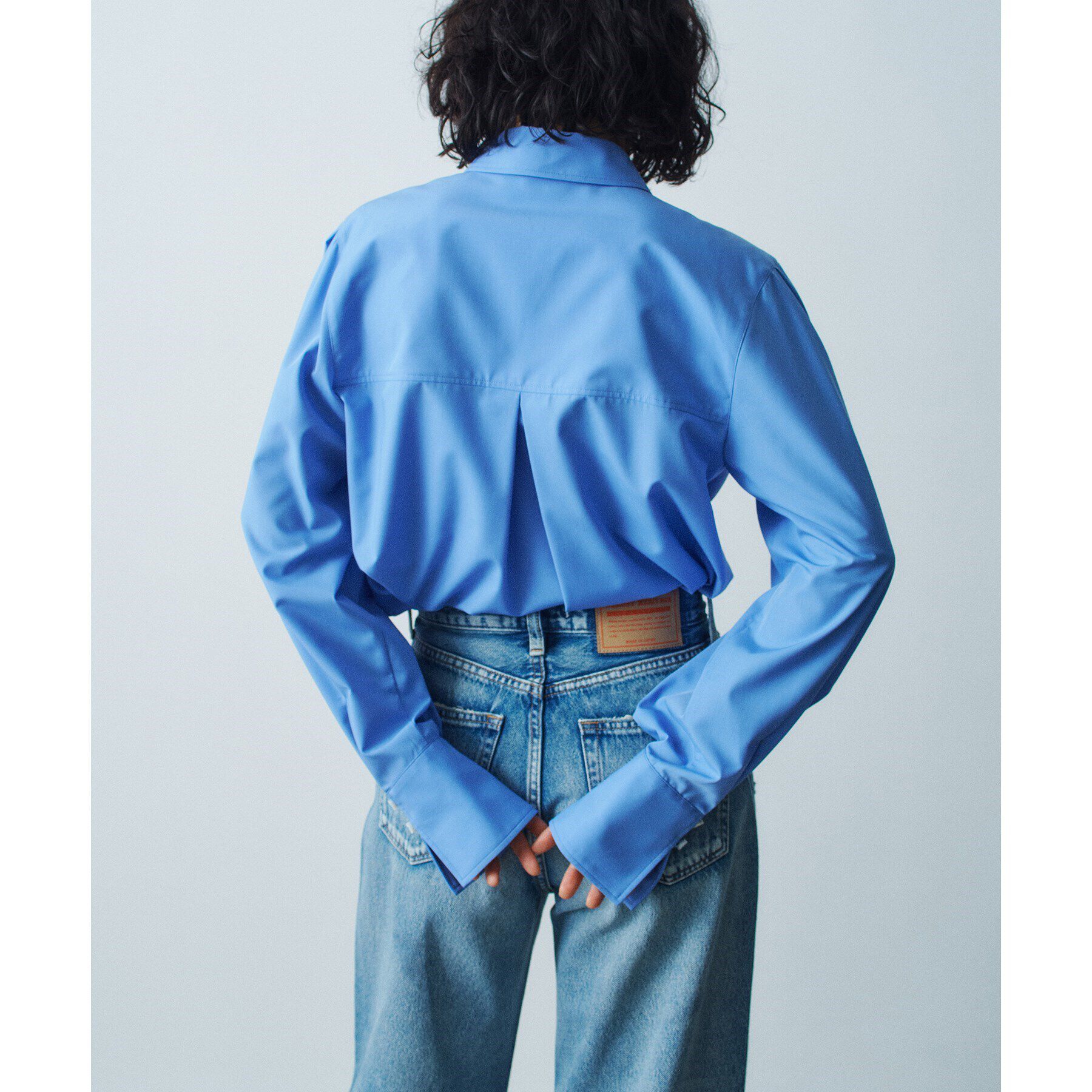 CODE A「【Re】point neck shirt」|シャツ・ブラウス|