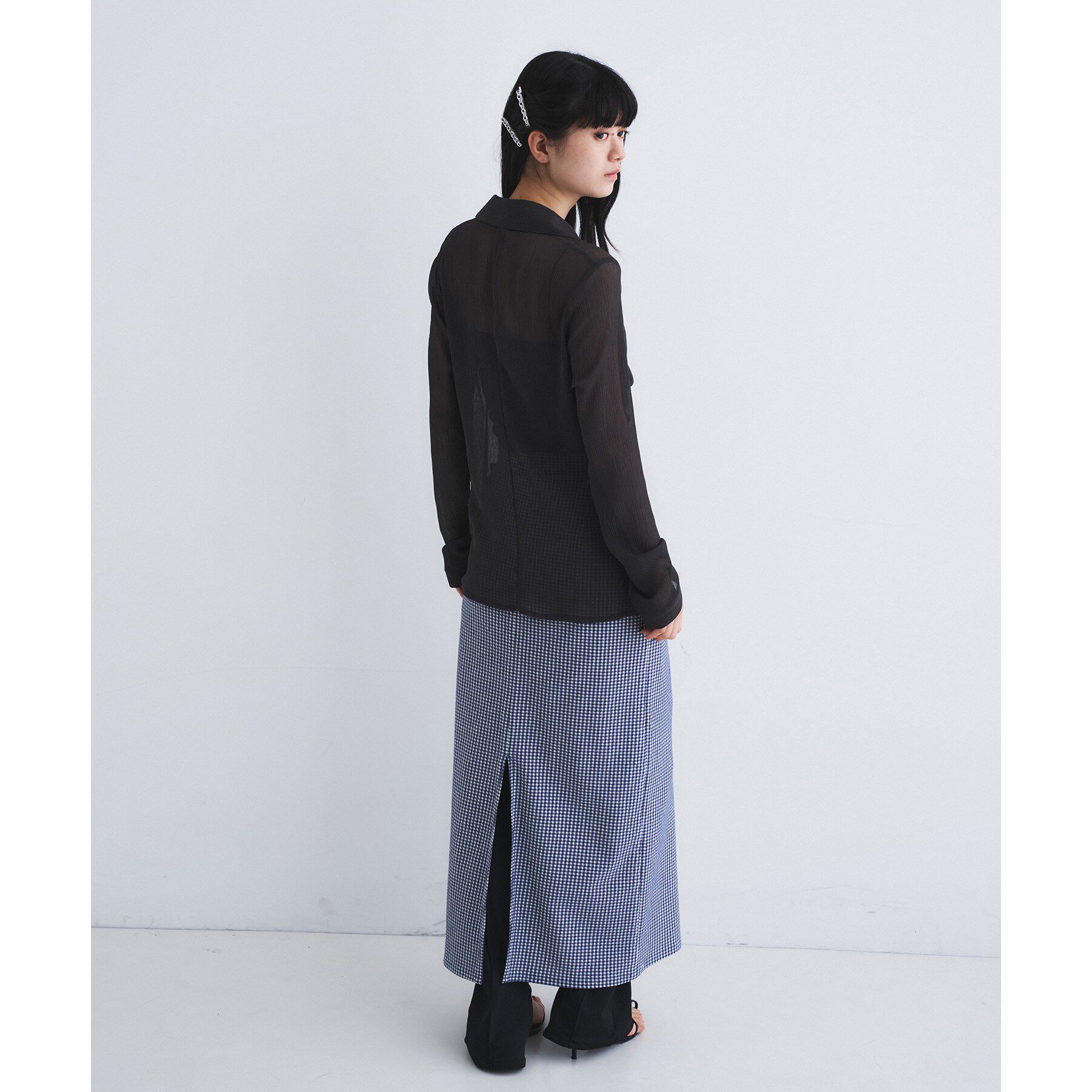 CODE A「thin gather shirts」|シャツ・ブラウス|