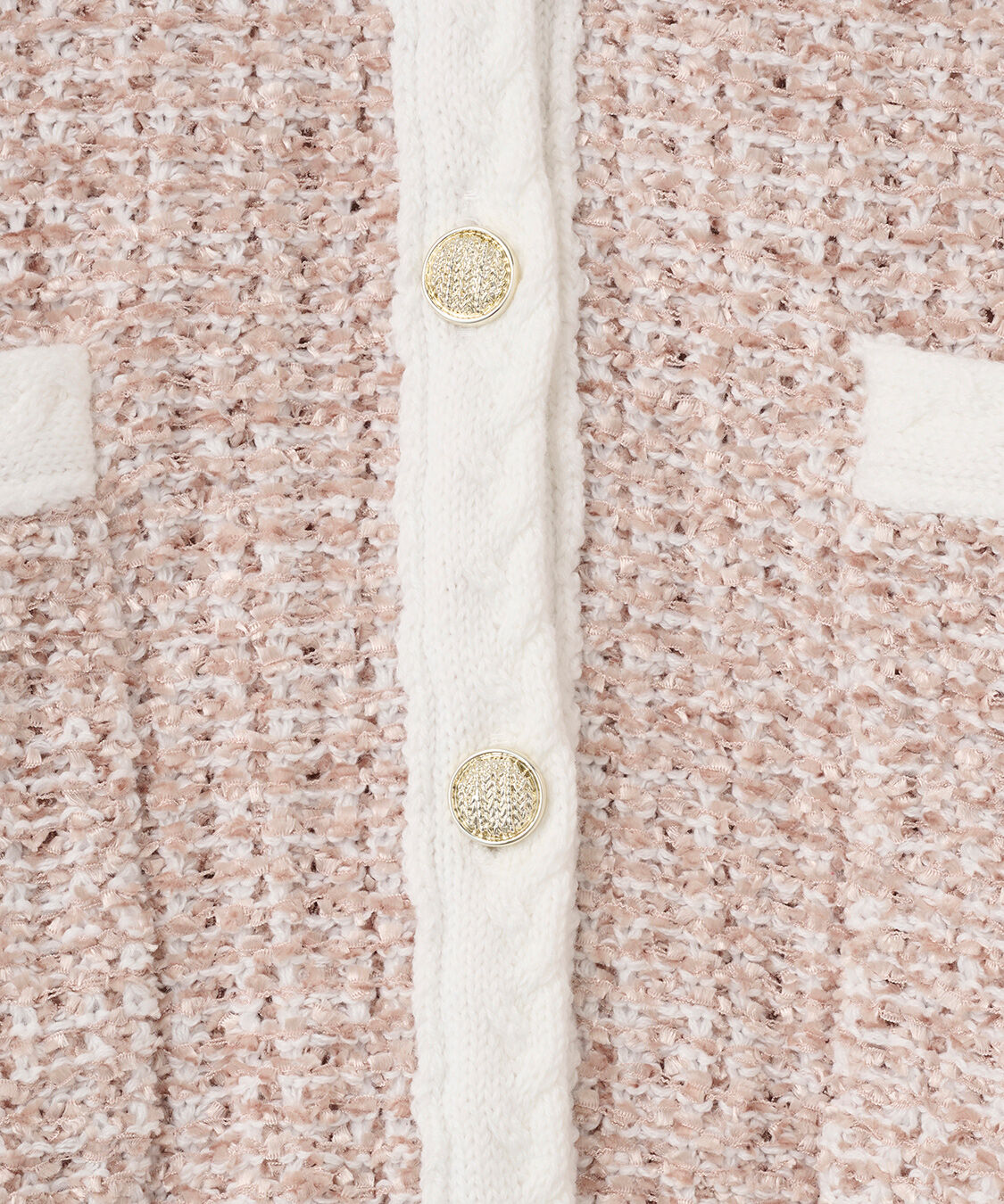 COCO DEAL「ファンシーツイードニットカーディガン」|ニット・セーター|