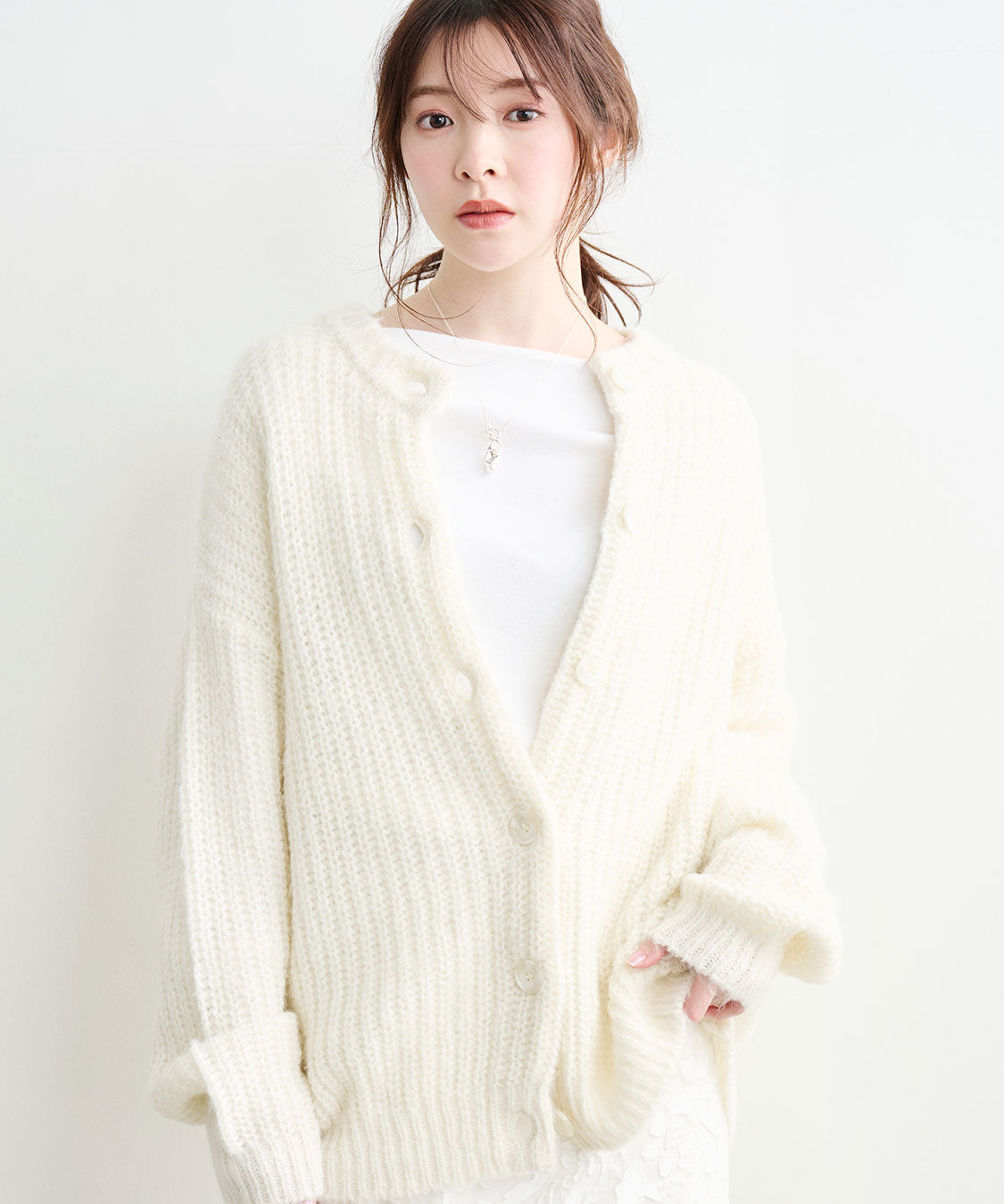 COCO DEAL「ローゲージボリュームカーディガン」|ニット・セーター|
