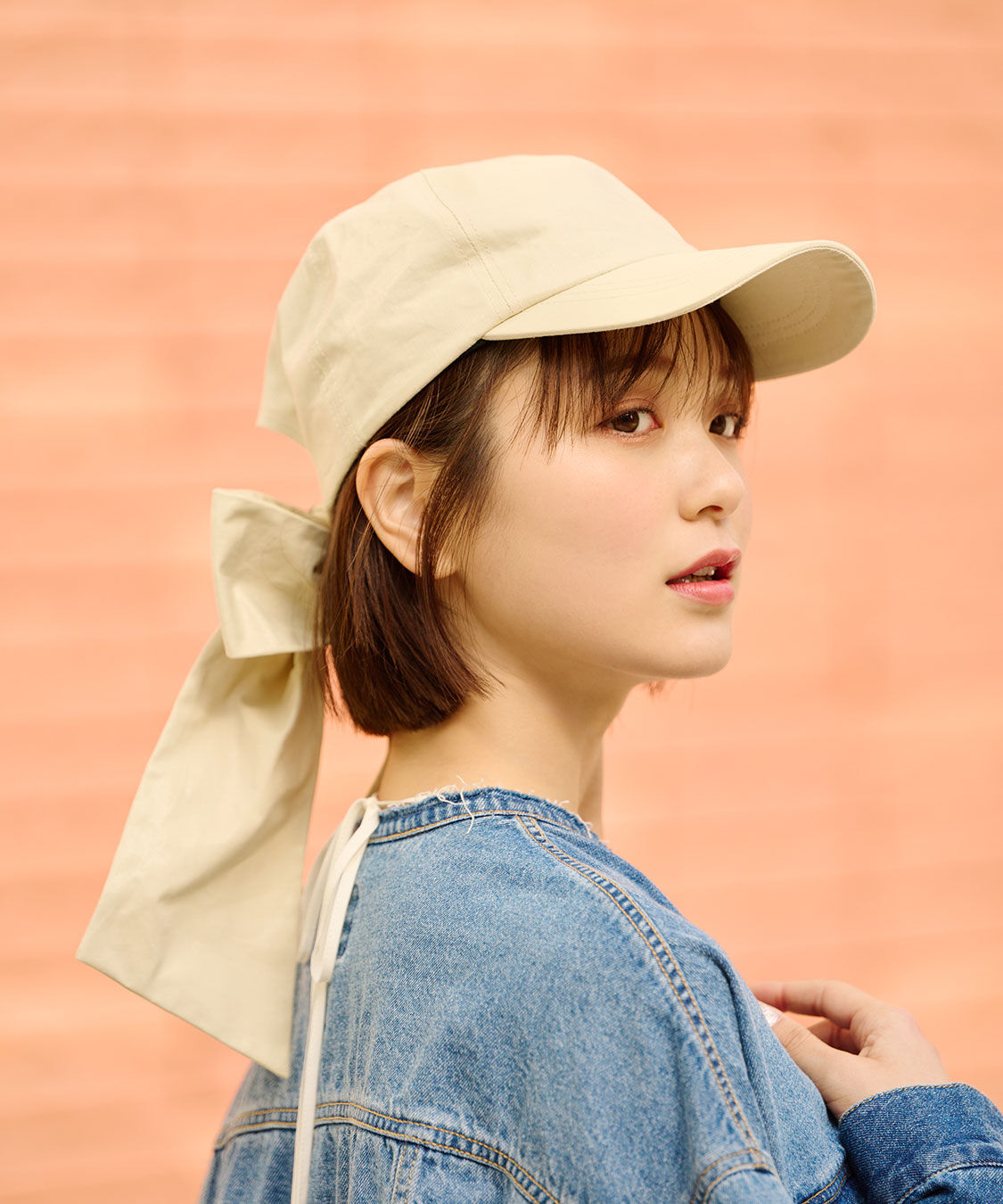 COCO DEAL「バッグリボンキャップ」|キャップ・キャスケット|