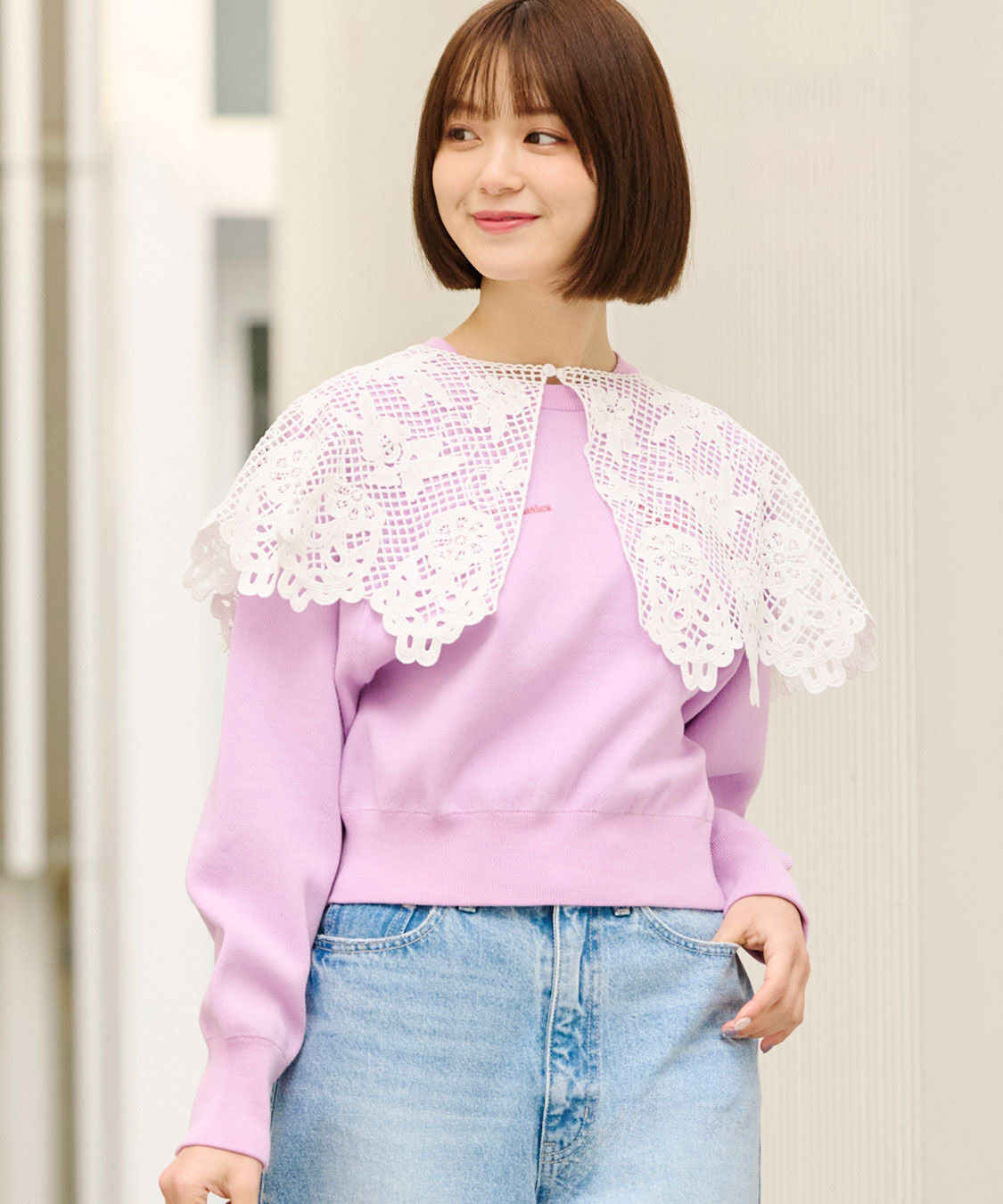 COCO DEAL「FLOWER LACE 付け襟」|その他|