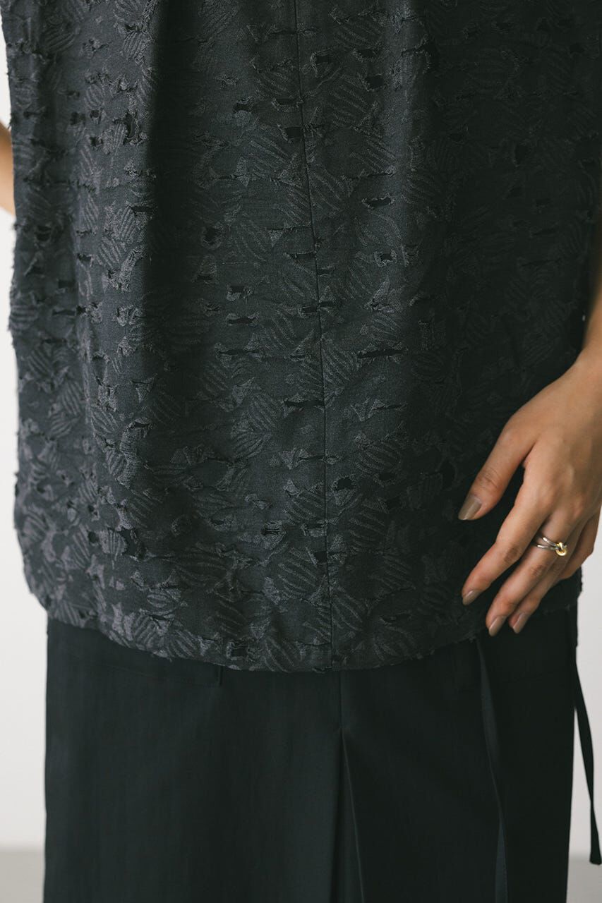 STYLEMIXER「2WAYジャガードチョーカートップ」|タンクトップ|