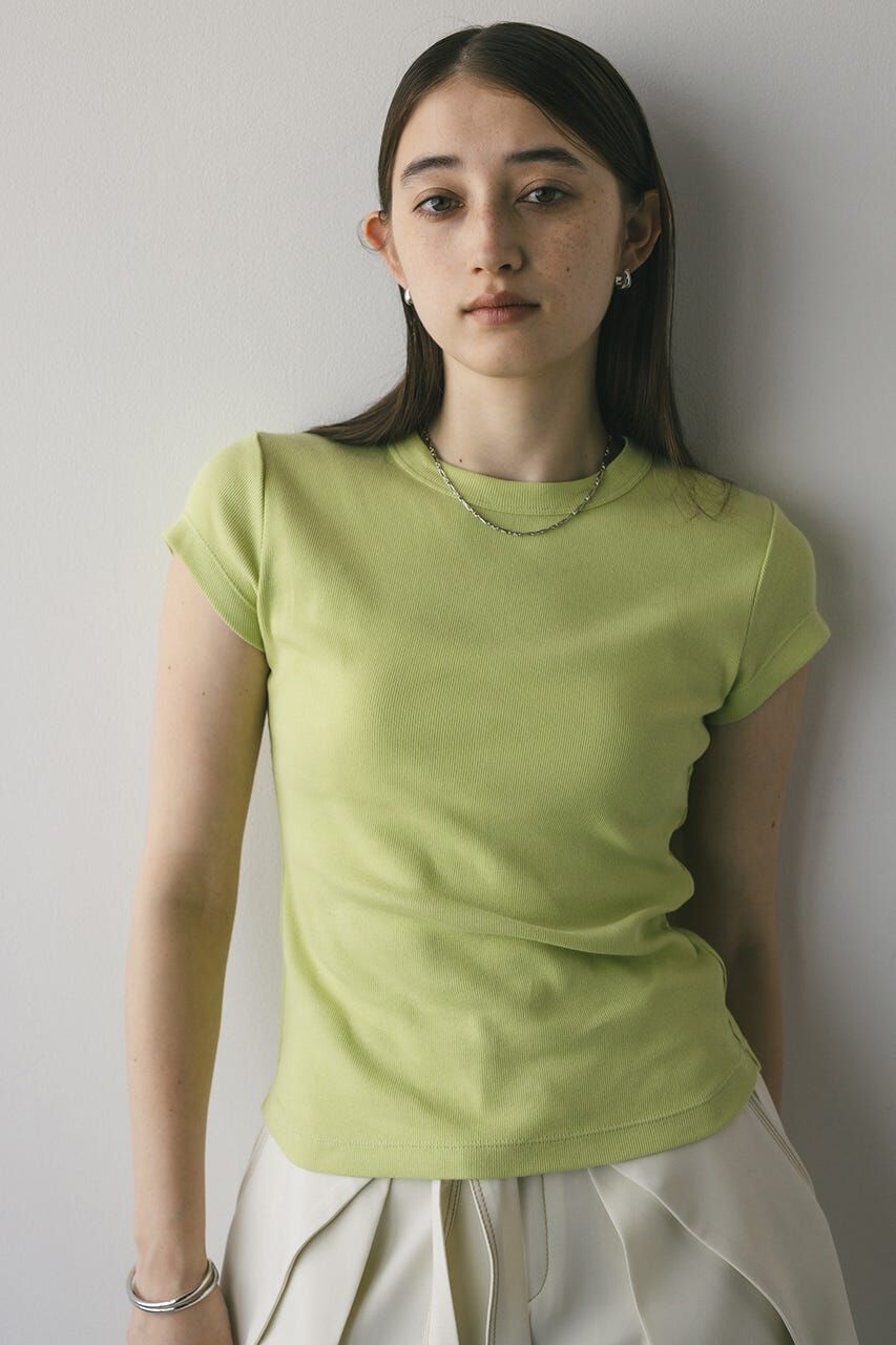 STYLEMIXER「ヘムラウンドフレンチスリーブT」|Tシャツ・カットソー|