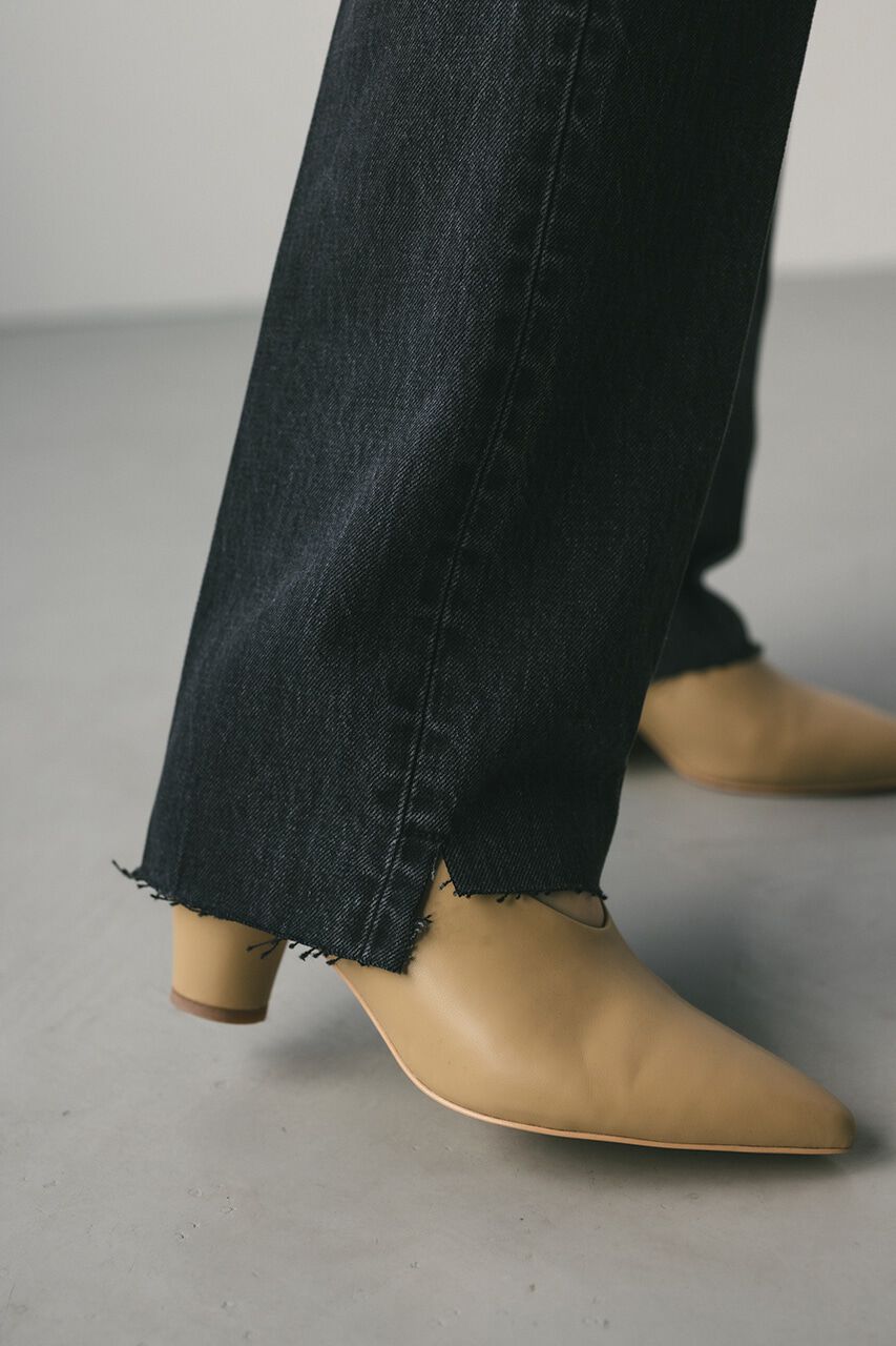 STYLEMIXER「カットオフセンタープレスデニム」|デニム|