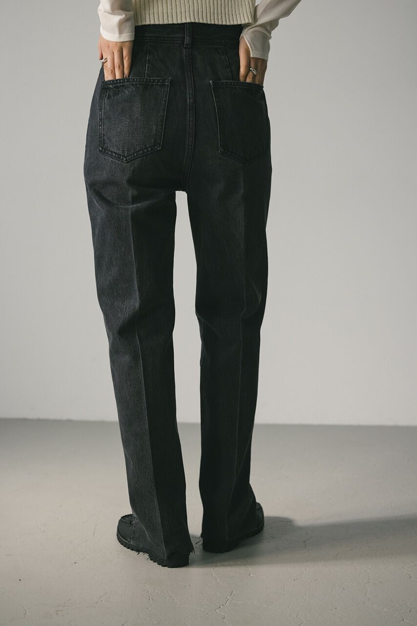 STYLEMIXER「カットオフセンタープレスデニム」|デニム|