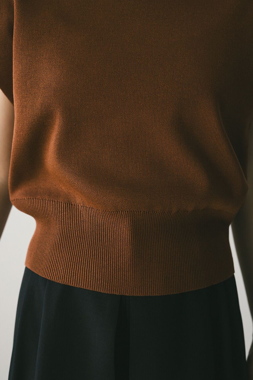 STYLEMIXER「ショルダータックショートニット」|タンクトップ|