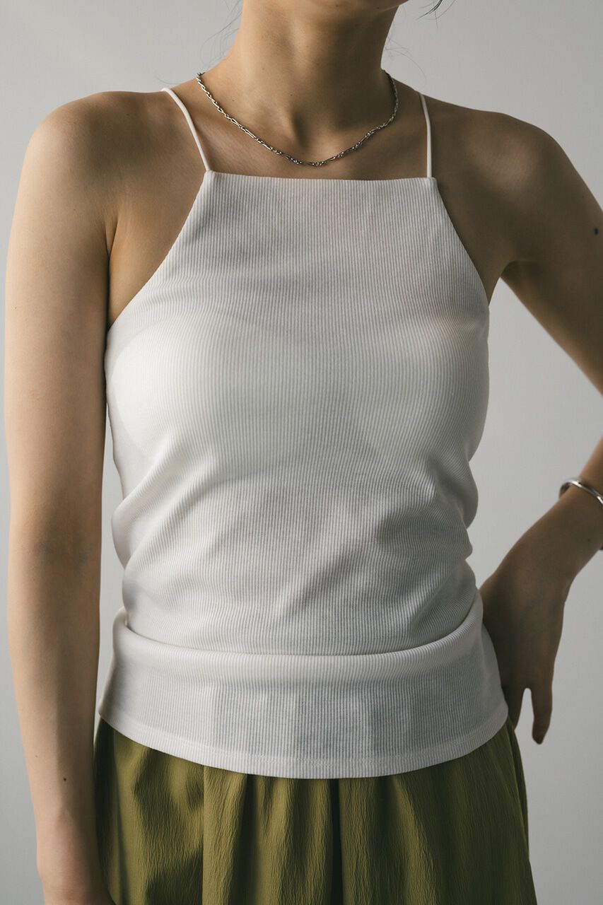 STYLEMIXER「カップ付きアメスリキャミ」|キャミソール|WHT