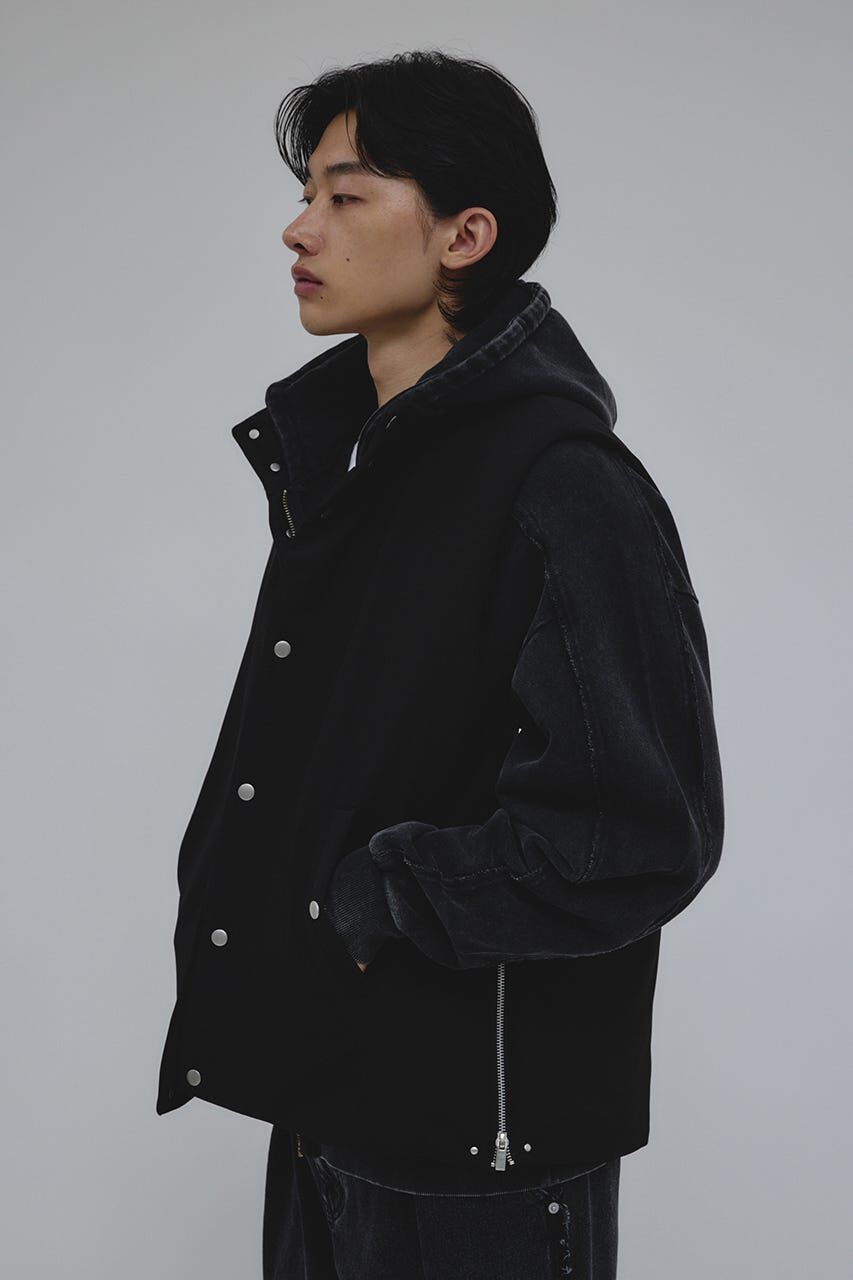 STYLEMIXER「サイドジップパッファーベスト」|ダウンベスト・ベスト|