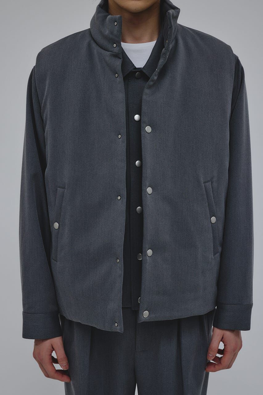 STYLEMIXER「サイドジップパッファーベスト」|ダウンベスト・ベスト|