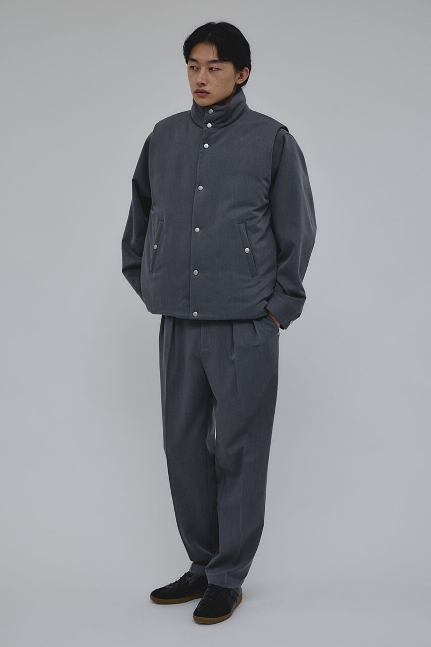 STYLEMIXER「サイドジップパッファーベスト」|ダウンベスト・ベスト|