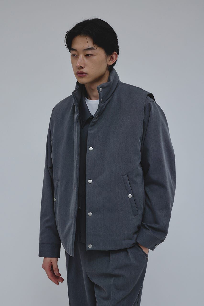 STYLEMIXER「サイドジップパッファーベスト」|ダウンベスト・ベスト|