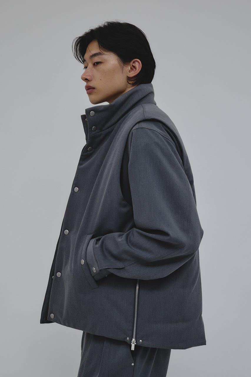 STYLEMIXER「サイドジップパッファーベスト」|ダウンベスト・ベスト|