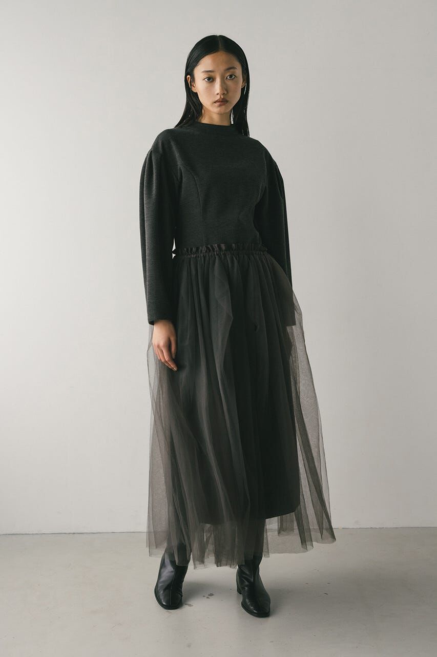 STYLEMIXER「チュールレイヤードスカート」|スカート|