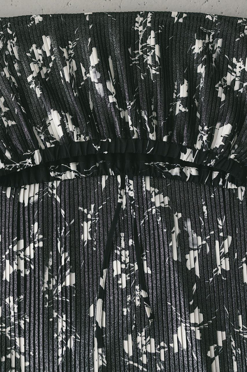 STYLEMIXER「フラワープリントプリーツスカート」|スカート|