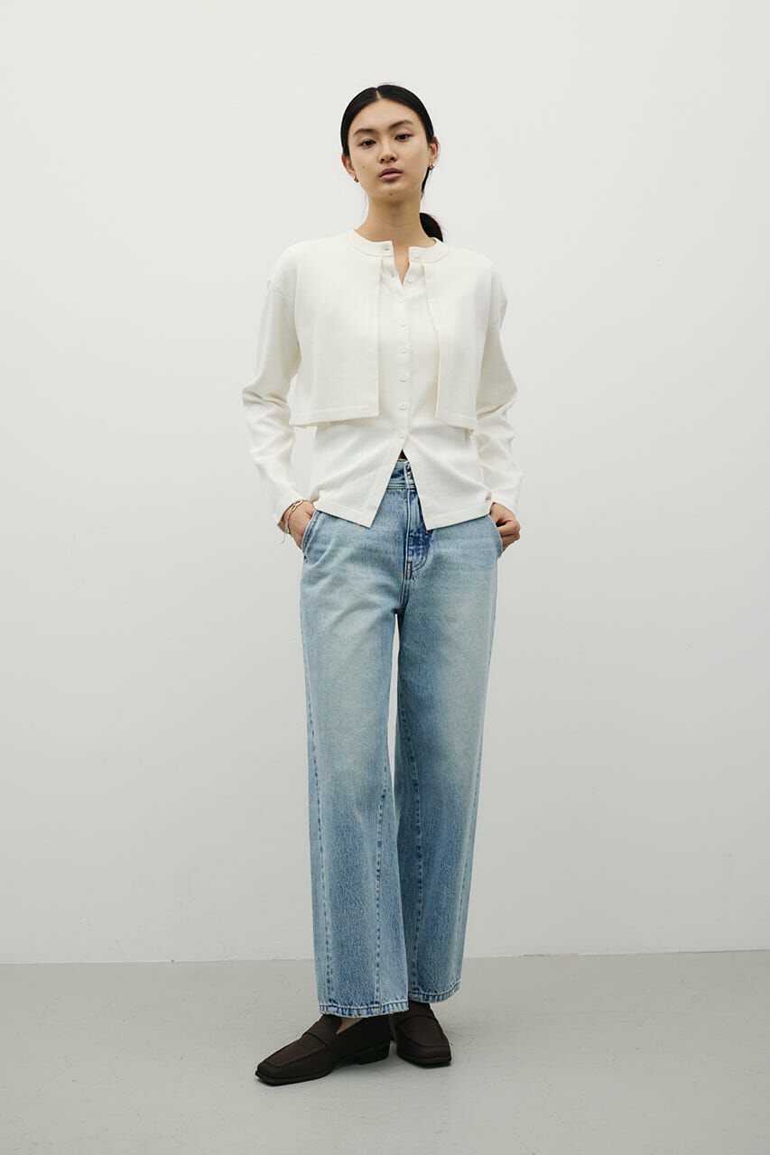 STYLEMIXER「レイヤードニットカーデ」|カーディガン|