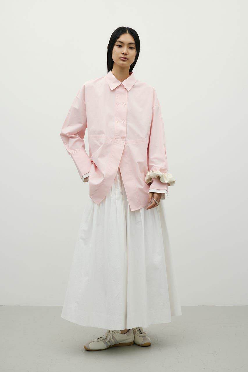 STYLEMIXER「タックプリーツフレアスカート」|スカート|