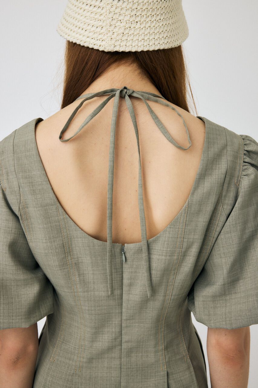 MOUSSY「COLOR STITCH ドレス」|ワンピース|