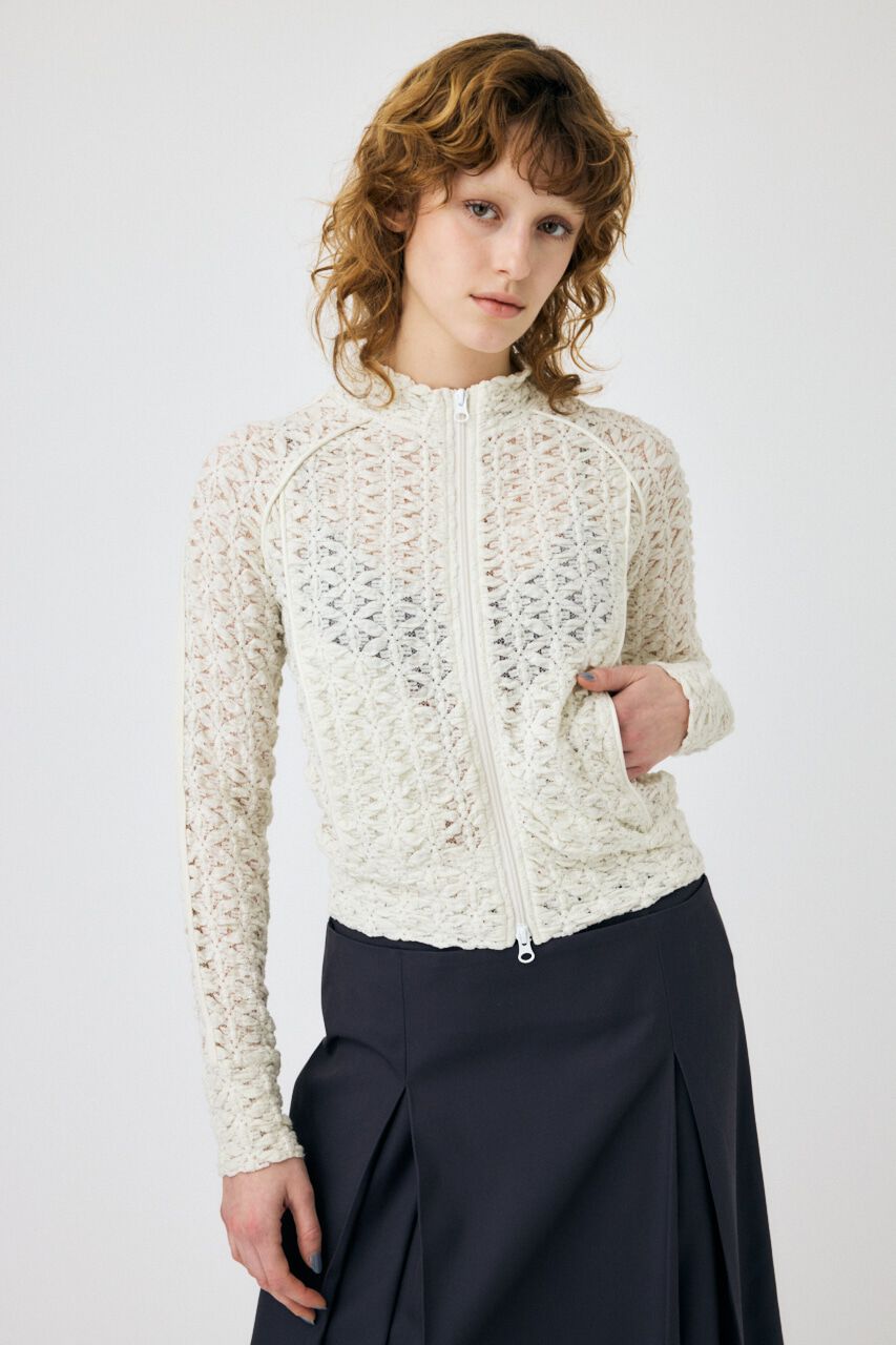 MOUSSY「BUMPY LACE TRACK ジャケット」|その他|