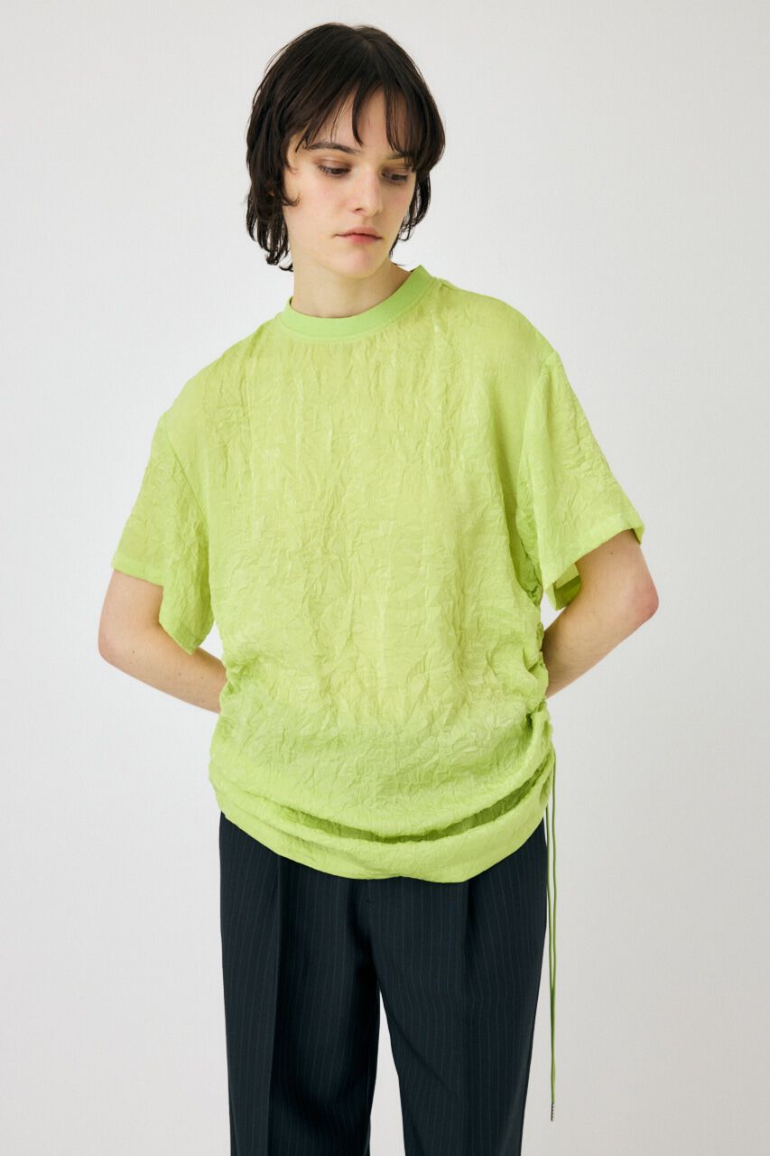 MOUSSY「WASHER BIG Tシャツ」|シャツ・ブラウス|LIME