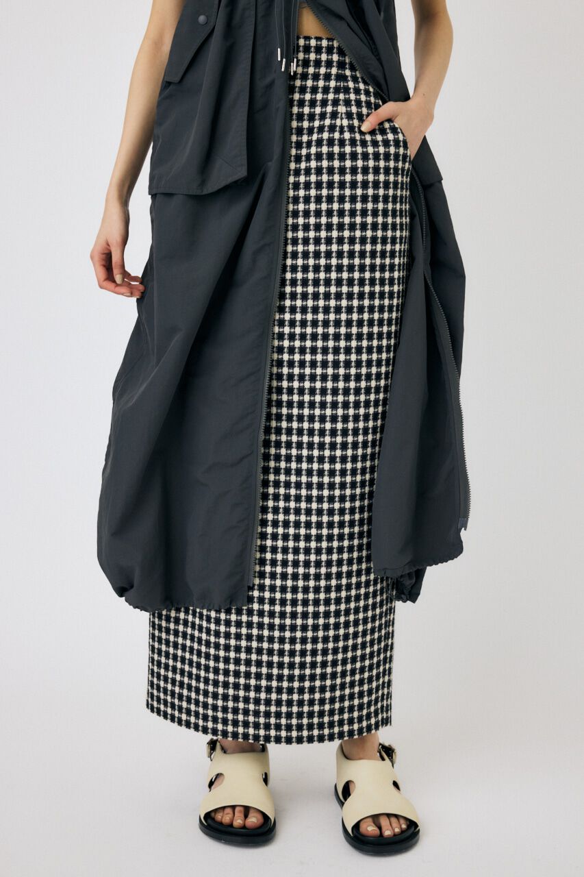 MOUSSY「TWEED I LINE スカート」|スカート|