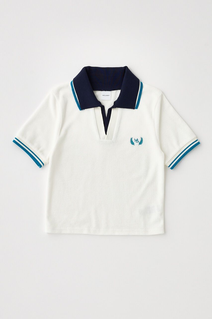 MOUSSY「DOUBLE COLLAR PILE SKIPPER Tシャツ」|Tシャツ・カットソー|