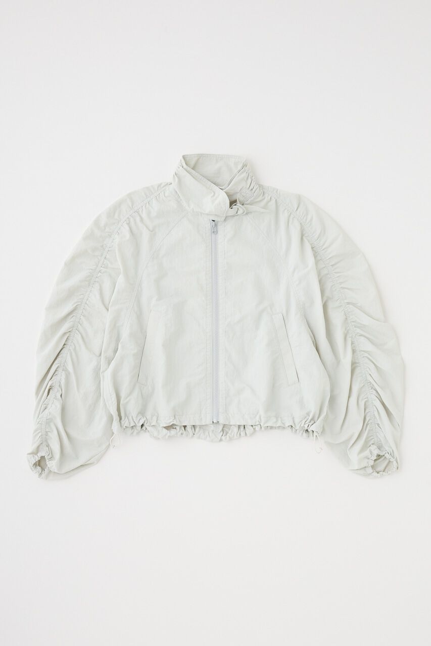 MOUSSY「GATHER BALLOON ジャケット」|シャツ・ブラウス|L/GRY1