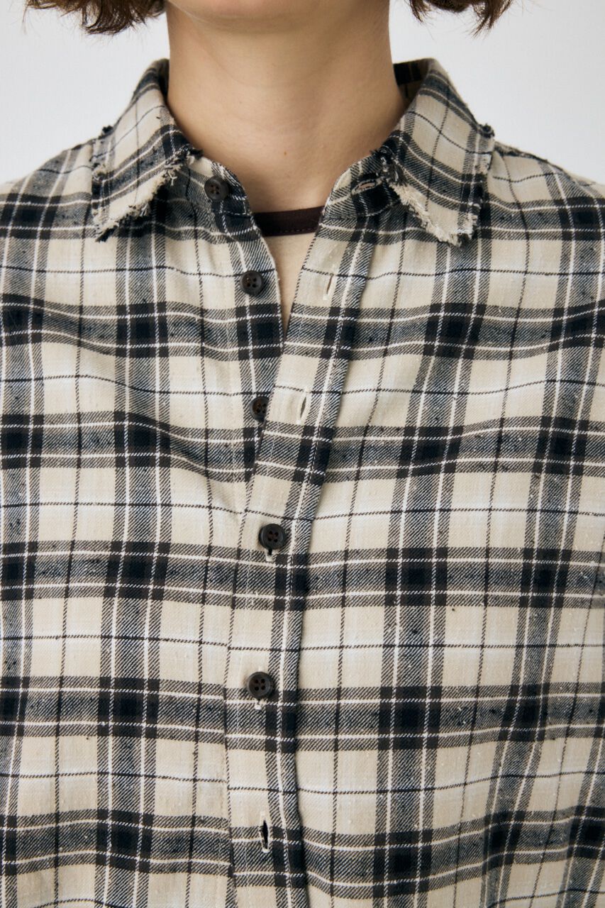 MOUSSY「BORROWED PLAID シャツ」|シャツ・ブラウス|