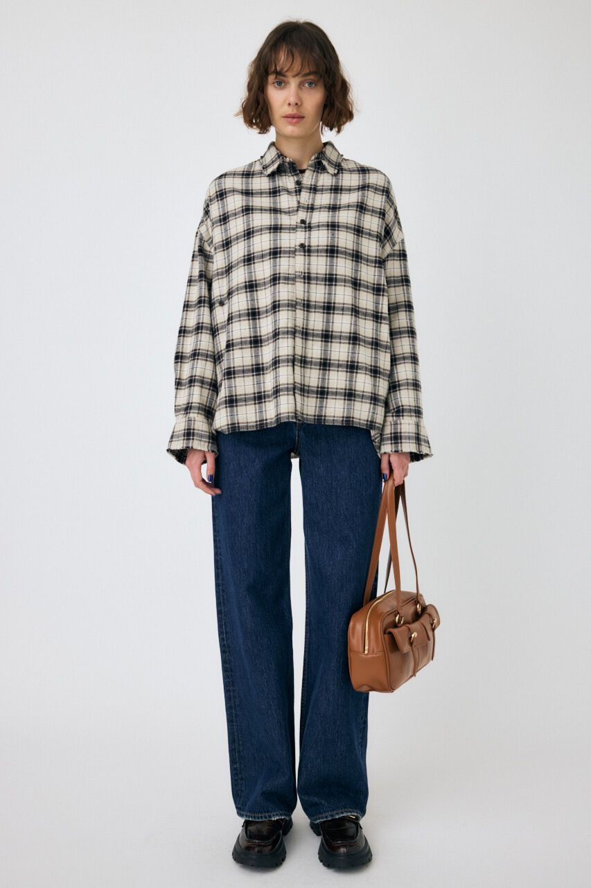 MOUSSY「BORROWED PLAID シャツ」|シャツ・ブラウス|