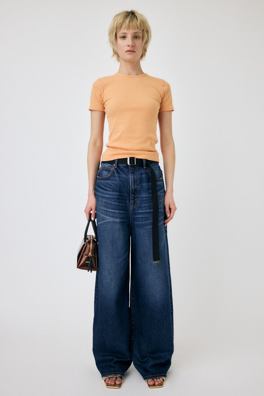 MOUSSY「BASIC RIB Tシャツ」|Tシャツ・カットソー|