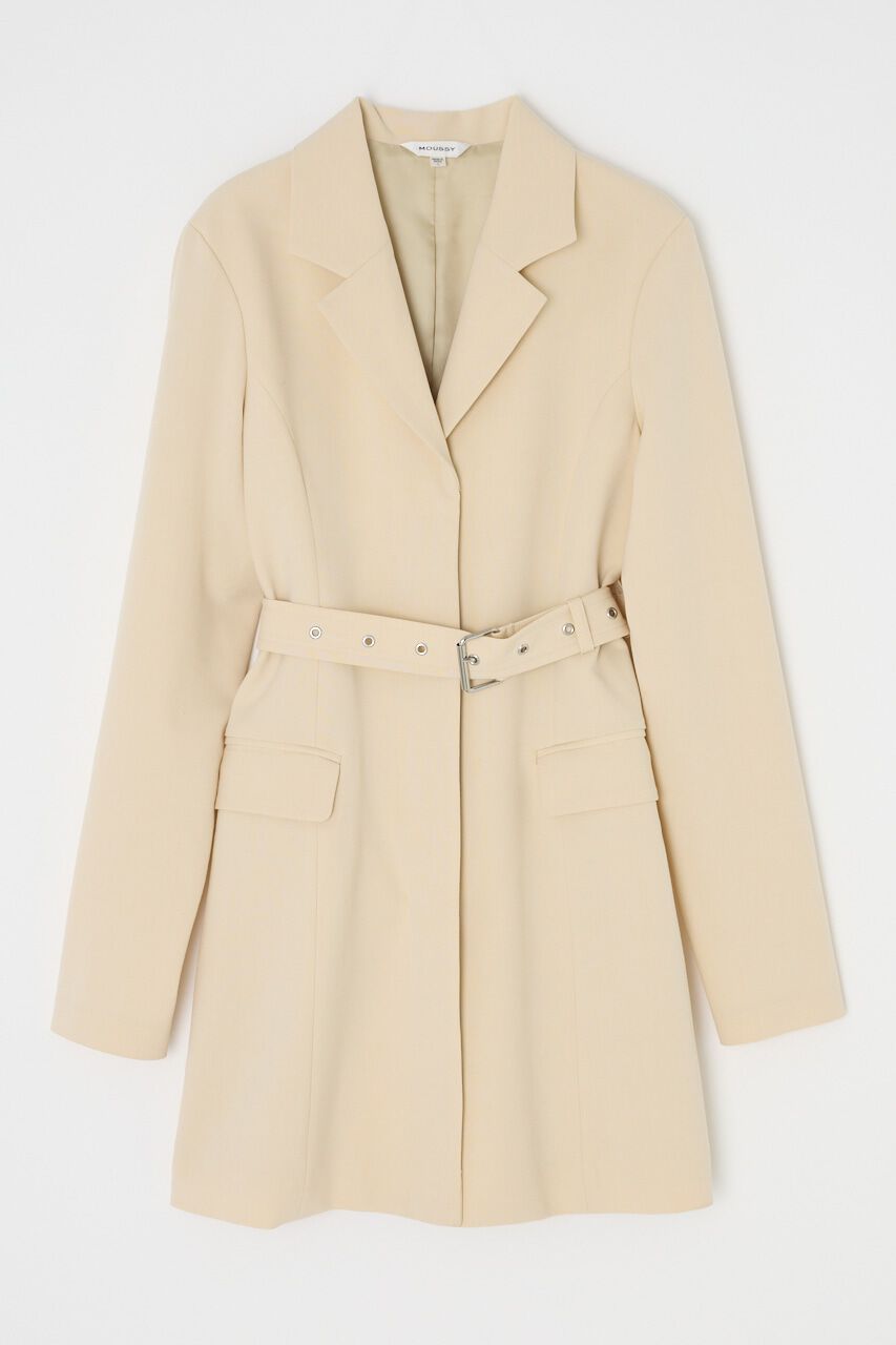 MOUSSY「LONG SLEEVE BLAZER ミニドレス」|ワンピース|