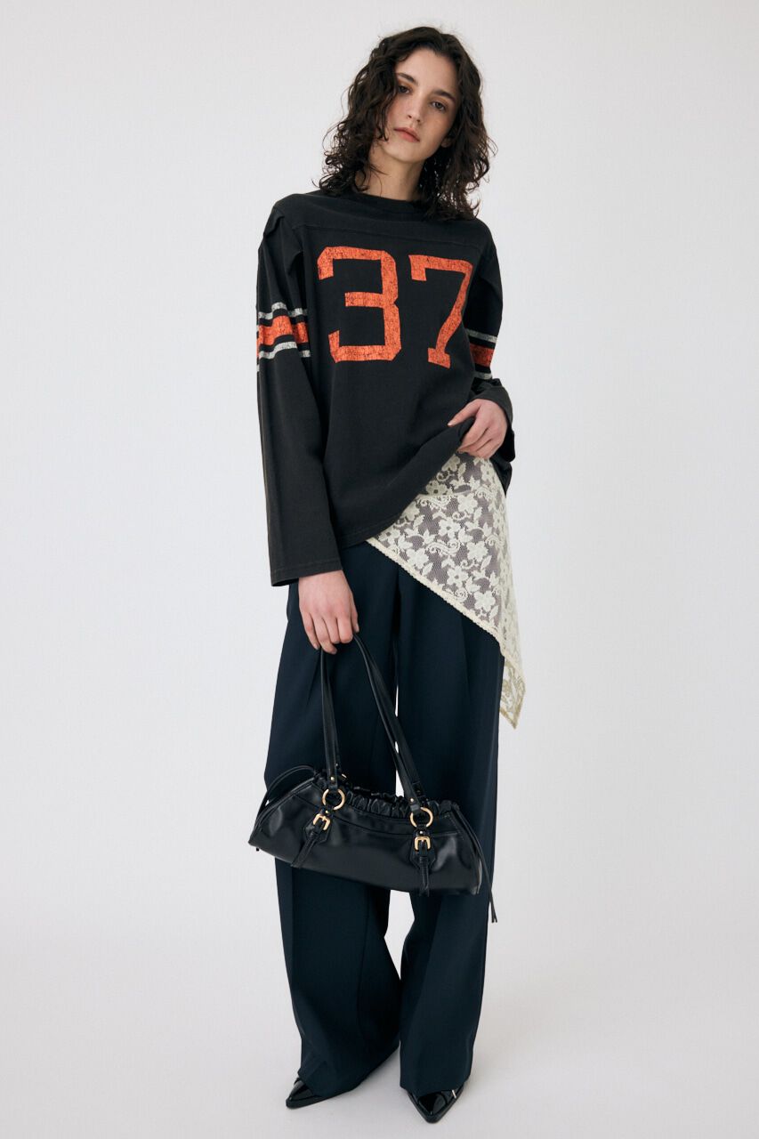 MOUSSY「NUMBERING VINTAGE ロンT」|Tシャツ・カットソー|