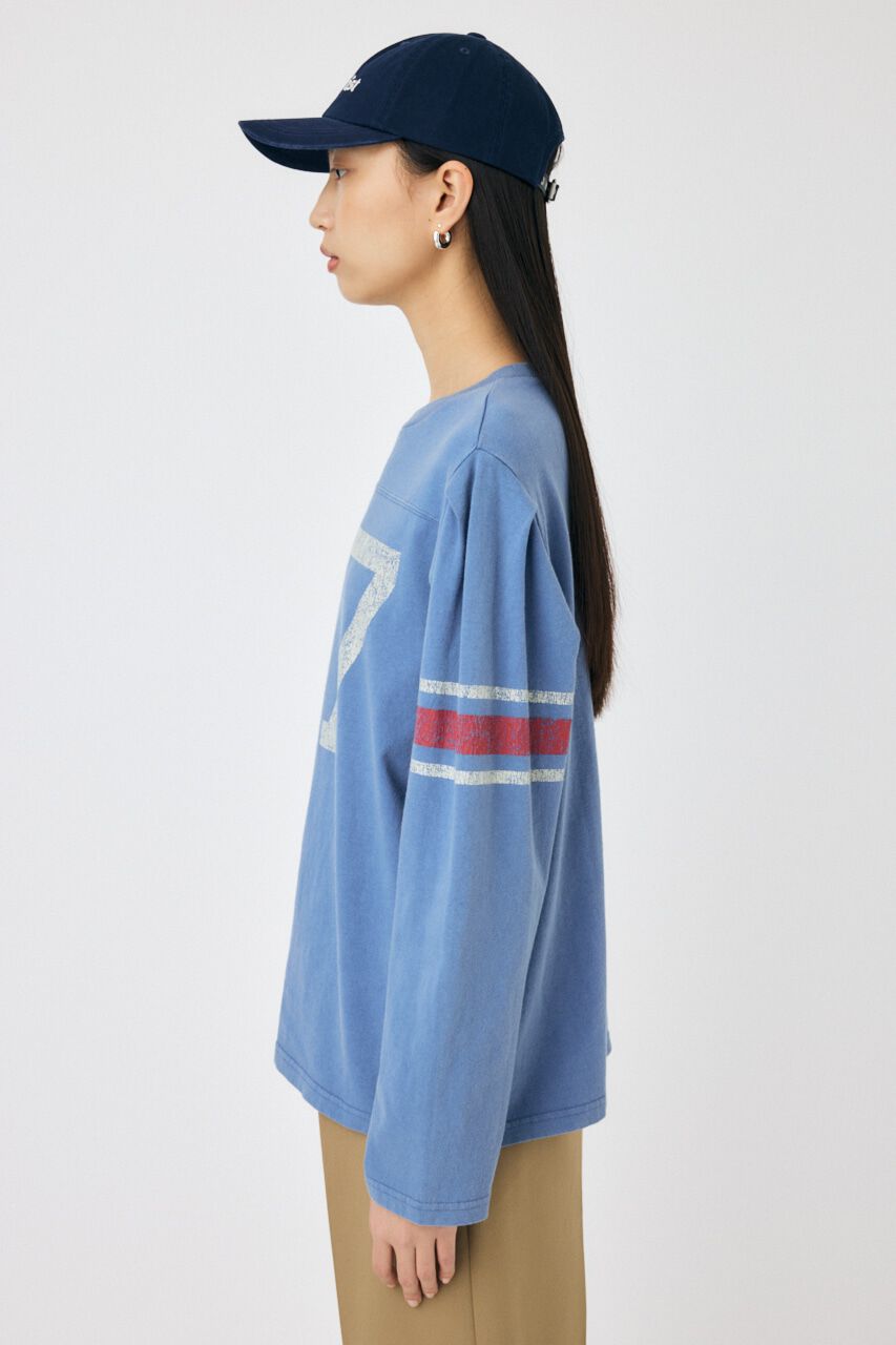 MOUSSY「NUMBERING VINTAGE ロンT」|Tシャツ・カットソー|