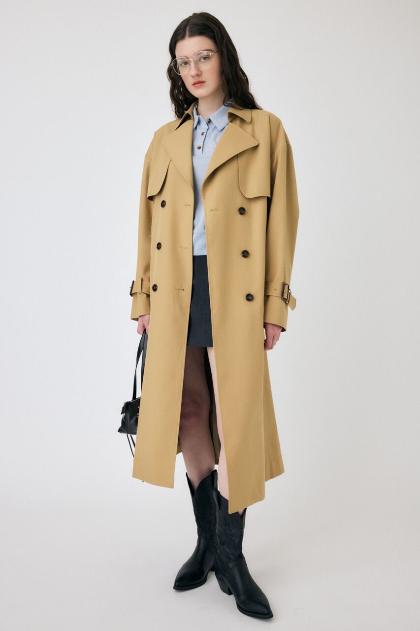 MOUSSY「LOOSE トレンチコート」|その他|BEG