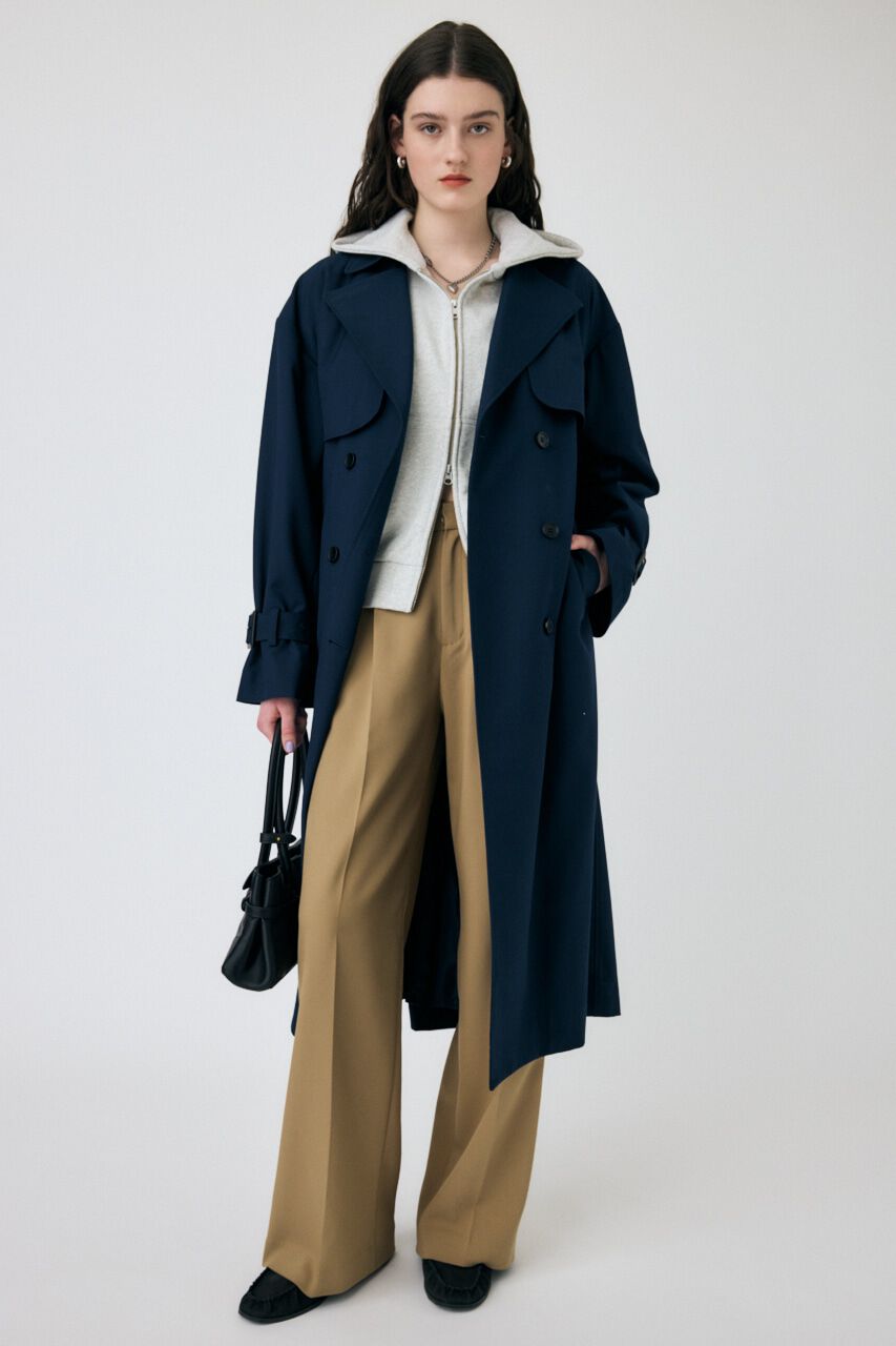 MOUSSY「LOOSE トレンチコート」|その他|NVY