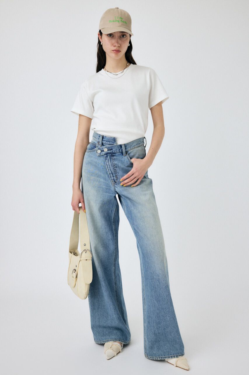 MOUSSY「SUVIN GIZA  CN TEE」|Tシャツ・カットソー|