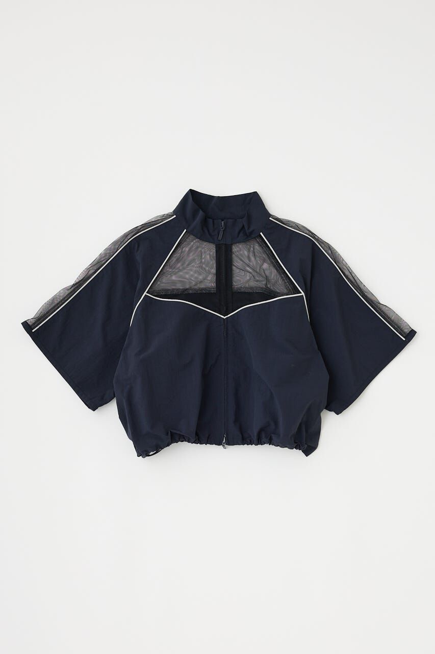 MOUSSY「PIPING HALF SLEEVE トラックジャケット」|その他|