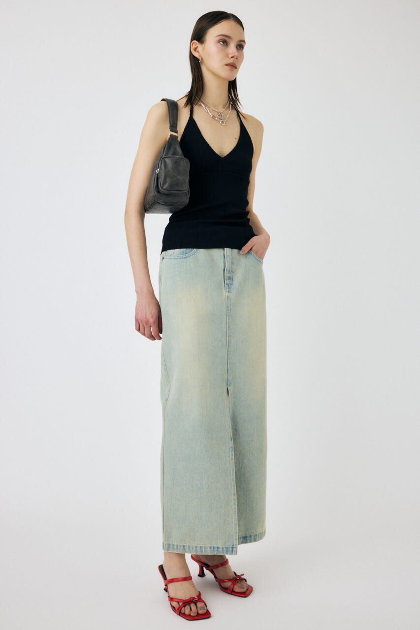 MOUSSY「DENIM MAXI PENCIL スカート」|スカート|