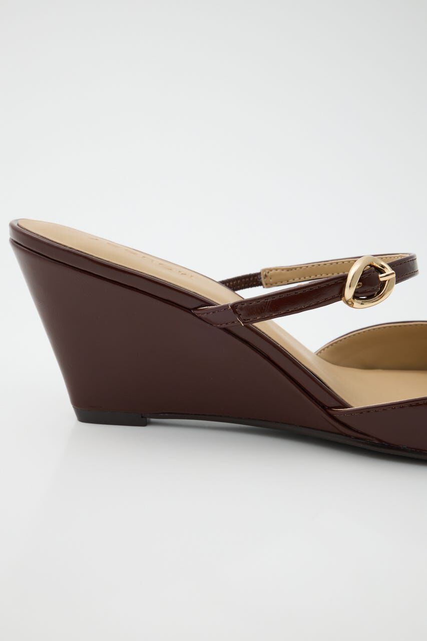 MOUSSY「DOUBLE BELTED WEDGE サンダル」|サンダル|