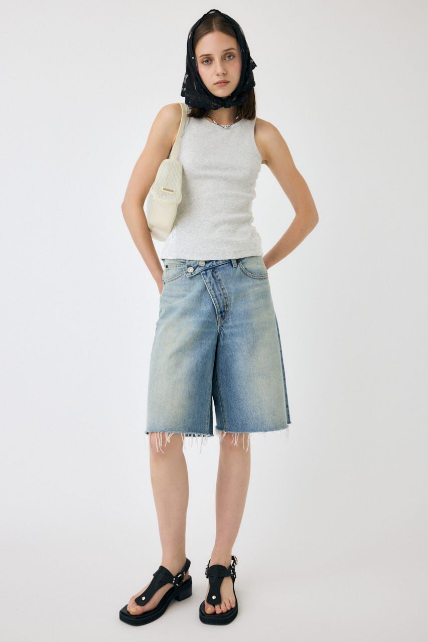 MOUSSY「LACE DOCKING タンクトップ」|タンクトップ|