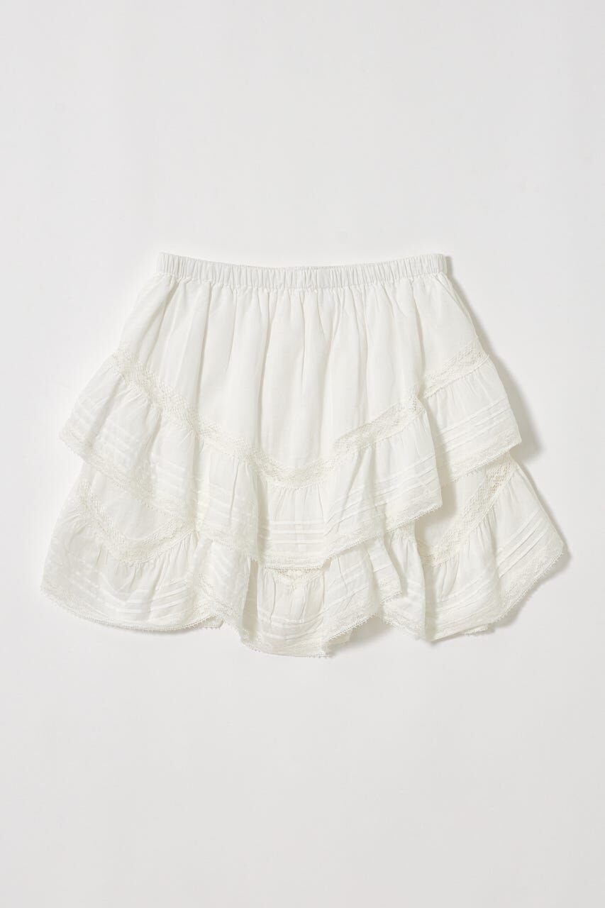 MOUSSY「DRAPE LACE MINI スカート」|スカート|