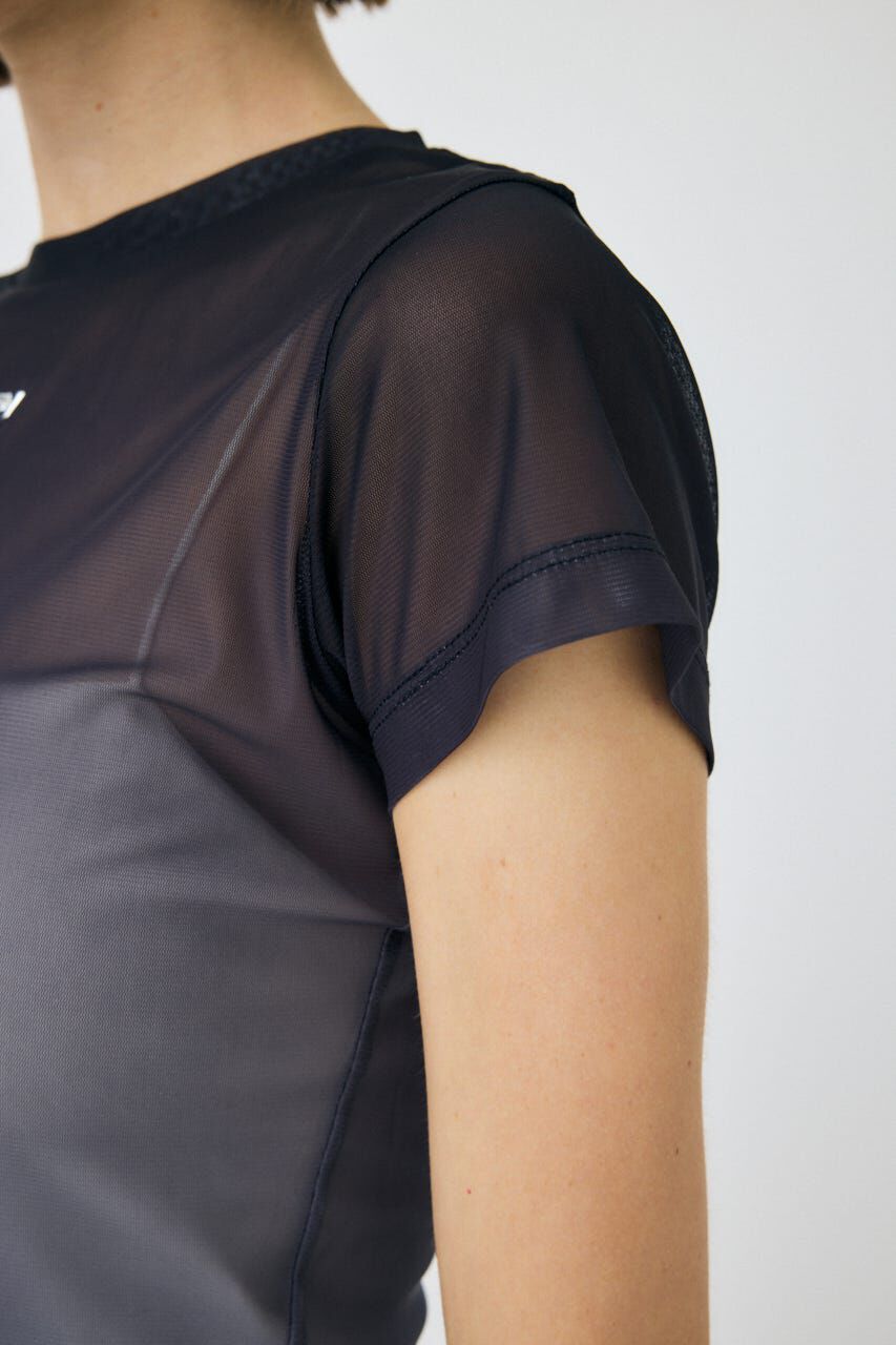 MOUSSY「GRADATION シアー TEE」|Tシャツ・カットソー|