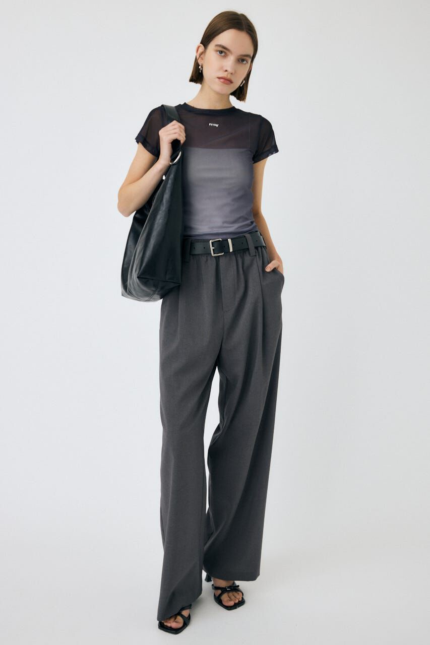 MOUSSY「GRADATION シアー TEE」|Tシャツ・カットソー|