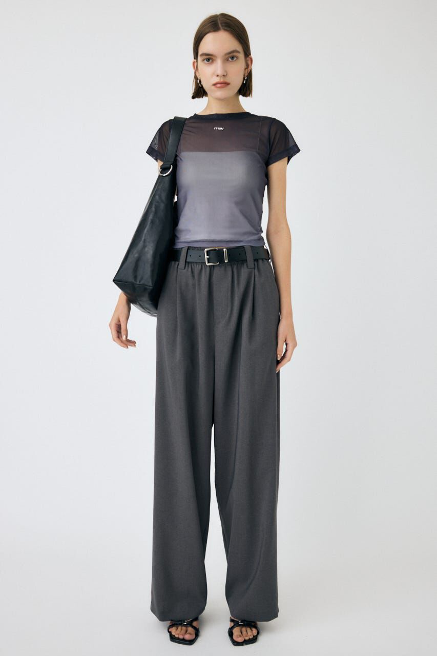 MOUSSY「GRADATION シアー TEE」|Tシャツ・カットソー|